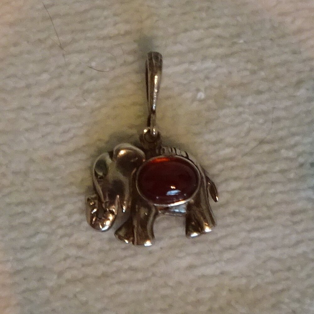 Elephant with amber - Picture 2 of 2